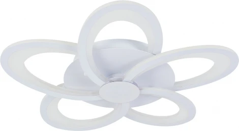 Потолочная светодиодная люстра Natali Kovaltseva Holder LED LAMPS 81173 с пультом ДУ, моб. приложением 100W, белый, LED