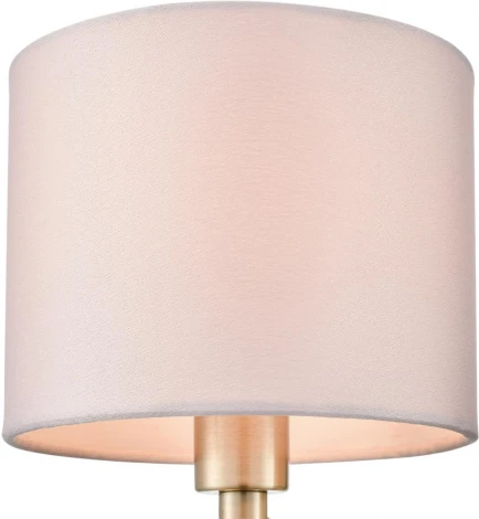 Бра Lumion Damona 8109/1W латунь титаниум/бежевый, металл/текстиль/стекло E14 40W 220V