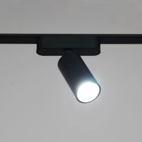 Трековый магнитный светодиодный светильник 48V регулировкой цветовой температуры и яркости, Умный дом с Алисой Reluce 13005-9.3-001UR magnetic LED12W BK CCT+SMART