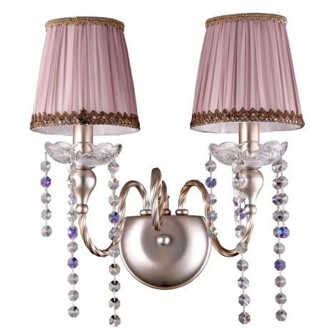 Бра Crystal Lux Alegria AP2 SILVER-BROWN