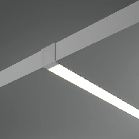 Алюминиевый профиль скрытого монтажа 53x13 Maytoni Led Strip ALM-5313B-S-2M