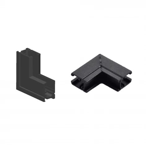 Коннектор угловой MAG-MICROCOSM-CON-L90-INT (BK, внутренний) (Arlight, IP20 Металл) 062219