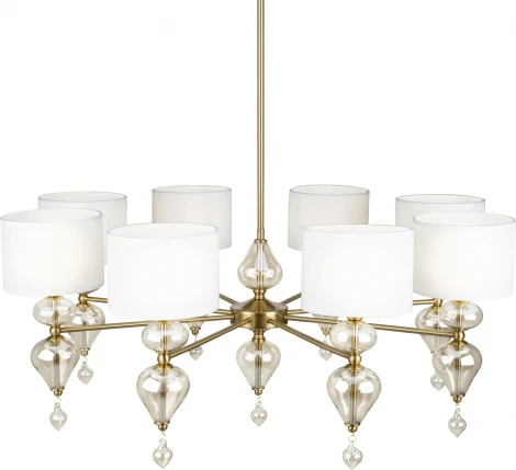 Потолочная люстра на штанге Freya Raise FR5369CL-08BS (220V)