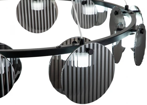 Подвесной светильник светодиодный Stilfort Relux 4008/02/10P (220V, пульт управления, на тросе, круглые)