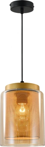 Подвесной светильник (10023/1P Gold) Indigo Alleanza V000506 (220V, на проводе, круглые)