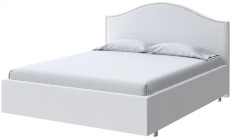 PROxSON Кровать Classic (Ткань: Велюр Teddy Снежный) 90x200