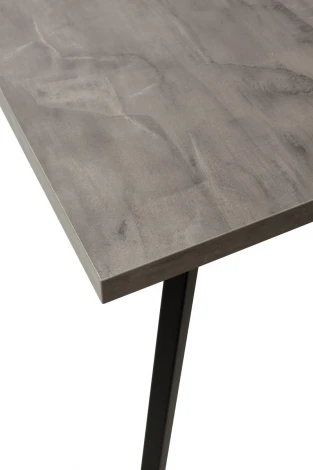 Обеденный стол M-City BRICK M 140 Оникс / Черный