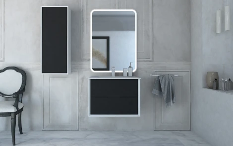 Мебельная раковина Cezares Bellagio 71 bianco opaco