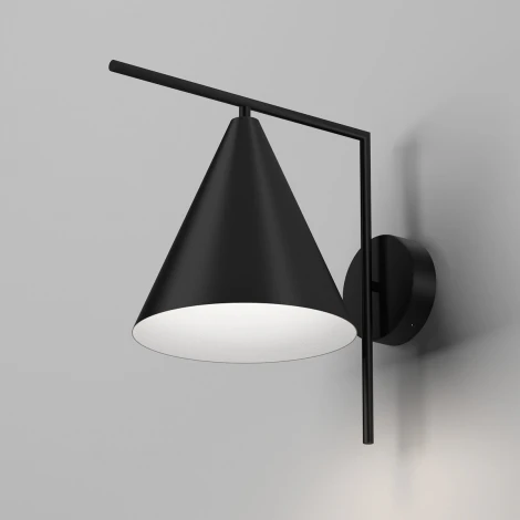 Настенный уличный светильник Elektrostandard Bevel 35184/D черный (LED, 220V, IP54)