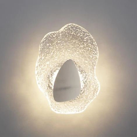 Настенный светильник Odeon Light Coralla 5460/12WL никель/прозрачный/никель/металл/стекло LED x 12W 3000K