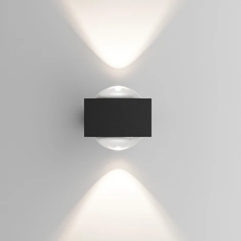 Уличный настенный светильник со светодиодами IP54 Elektrostandard Lenses 35191/W (a070458) (220V)