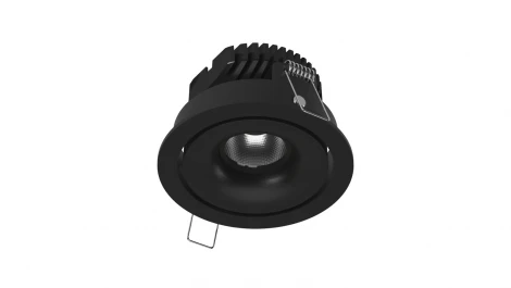 Точечный светильник встраиваемый светодиодный SWG COMBO-10-BL-12-NW (220V, круглые)