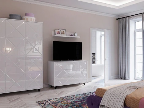 Комод Cloud ОГОГО 335566 (белый)