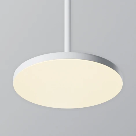 Подвесной светильник Maytoni Plato P076PL-L12W3K-W (LED, 220V, на проводе, круглые)