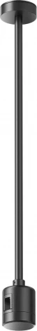 Крепление потолочное Medium 360мм с прямым коннектором питания Flarity черный Maytoni Accessories for tracks Flarity TRA158С-IPCL1-B (24V)