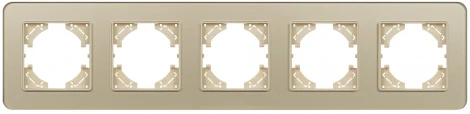 Рамка стеклянная FRM-OMALI-SFGS-5-GD (Arlight) 049723