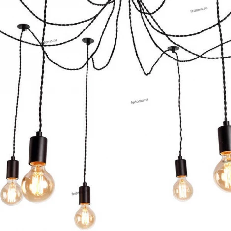 Подвесной светильник Arte Lamp Fuori A9184SP-10BK