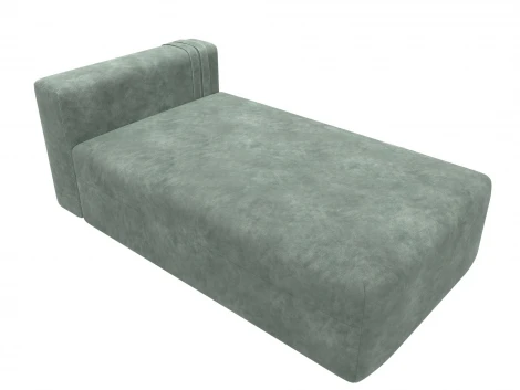 Модуль канапе Лига-060 НПБ (ЛДСП,Брус,Фанера,Велюр/Зеленый) Лига Диванов 129566