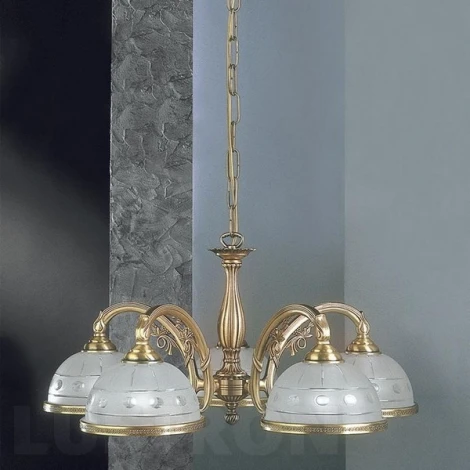 Подвесная люстра Reccagni Angelo 3830 L 3830/5 (220V, на цепи)