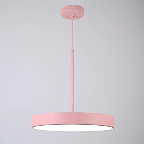 Подвесной светильник Wi-Fi Turna One D40 Pink By By ImperiumLoft Turna-One01 (LED, 220V, голосовое управление, умный дом - Алиса, на проводе, круглые)
