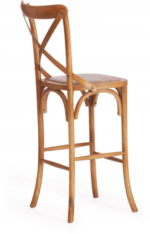 Стул CROSS BAR (mod.CE6002) дерево береза, 49.5*52.5*117, Груша (№3) Tetchair 12820