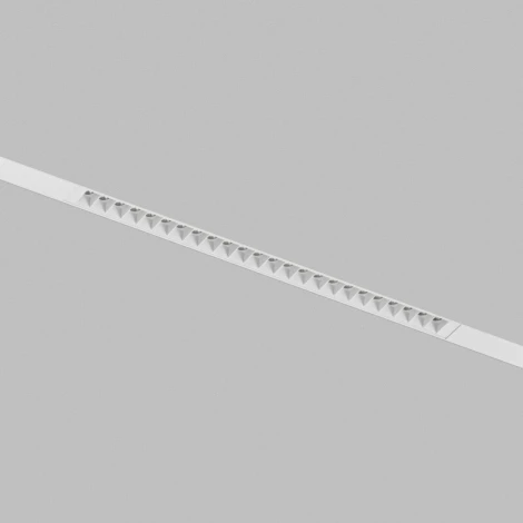 Трековый светильник светодиодный однофазный Denkirs Simple Grill DK8202-WH 220V 18W 4000K, белый