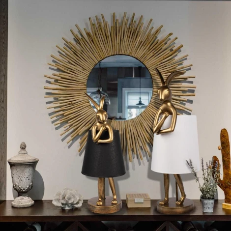 Настольная лампа Loft It Lapine 10315/B White (220V, выключатель, животные)