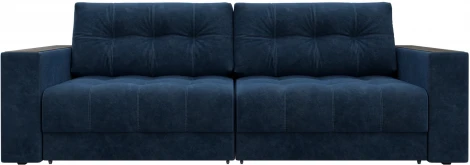 Диван прямой с декором Лига-049 НПБ Лига Диванов (Велюр) арт.128396