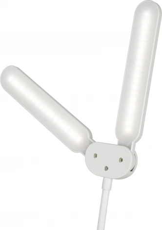 Офисная настольная лампа светодиодная на прищепке с регулировкой цветовой температуры и яркости зарядка от USB ЭРА NLED-512-6W-W (сенсорный выключатель)