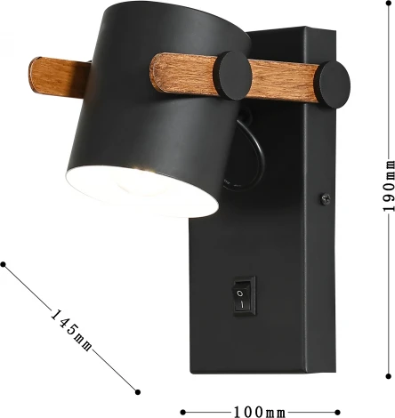 Бра F-Promo Scandy 3004-1W (220V, выключатель)