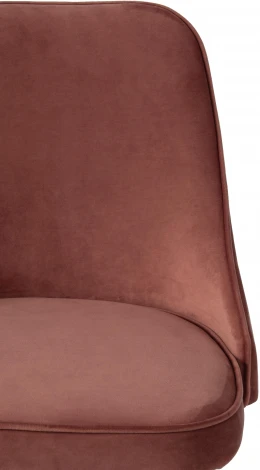 Стул барный KISH (mod. 714) Tetchair (Коралловый,Черный).