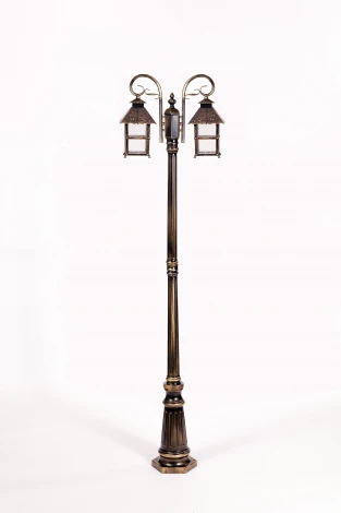 Наземный фонарь Oasis Light CAIOR 2 81409А/18 Gb (220V, фонарь, IP44)