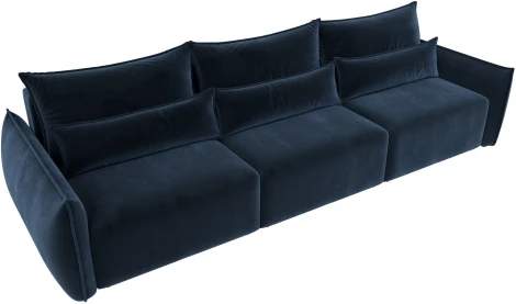 Диван прямой Лига-051 НПБ Лонг Лига Диванов (Велюр) арт.128640