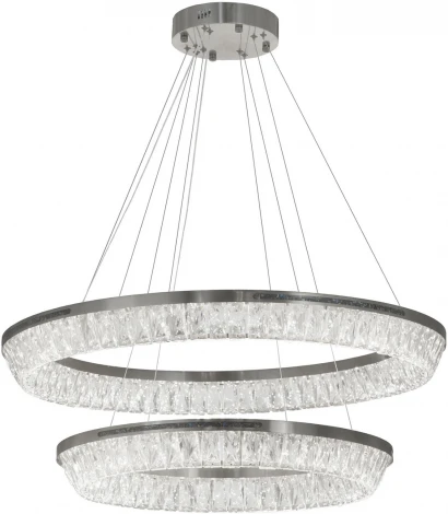 Подвесной светильник ярусный Lumina Deco LDP 6031-800-600 CHR (на тросе)
