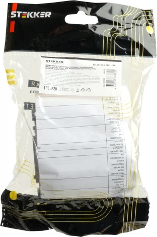 Переключатель одноклавишный перекрестный (белый) Stekker Катрин 49176