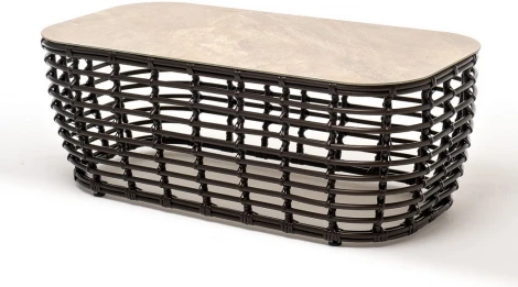 "Ницца" журнальный столик из искусственного ротанга, цвет бронзовый 4SIS арт.УТ-00006754