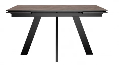 Стол DikLine DM140M Хромикс бронза/опоры черные 00-00084255