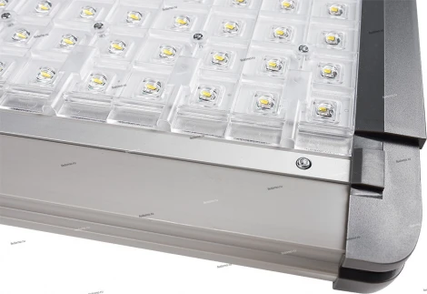 Светильник уличный консольный светодиодный Новый свет ДКУ15, 160W, 16800lm, 5000K, IP65, серый