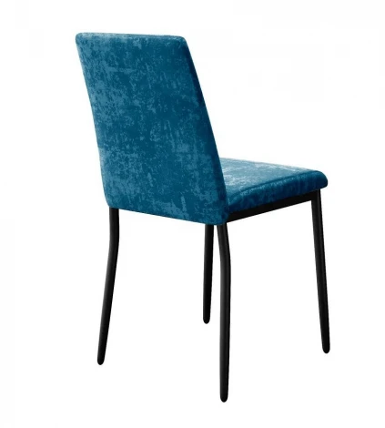 Стул DikLine 270 M19 бирюза, ножки черные арт.00-00077473