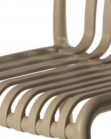 Стул полубарный CHLOE (бежевый)