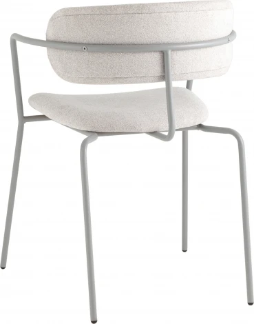 Стул Дженни букле светло-серый каркас серый муар Stool Group (арт.УТ000039182)