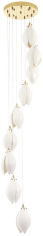 Подвесной светильник Crystal Lux FLOWERS SP9 (220V, на проводе)