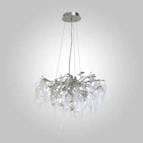 Подвесная люстра AM Group WOODSTAR WOODSTAR D600 SN (220V, на тросе, листья)