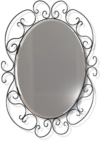 Зеркало Грация 630 черный Sheffilton 5291902901