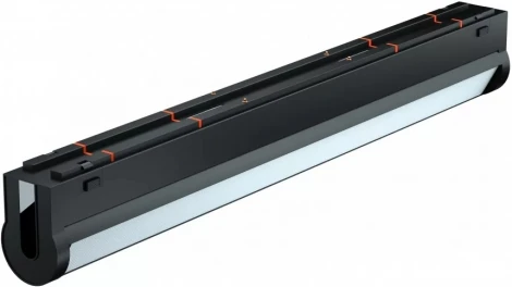 Трековый светильник магнитный 48V iLedex Vision48/25 4825-040-L305-12W-110DG-4000K-BK