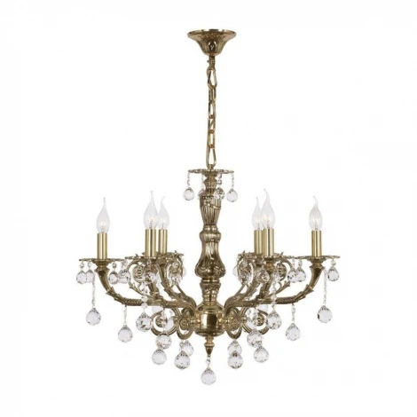 Подвесная люстра Dio D'Arte Mughetto E 1.1.6.600 GB (220V, на цепи, подсвечник, свеча)