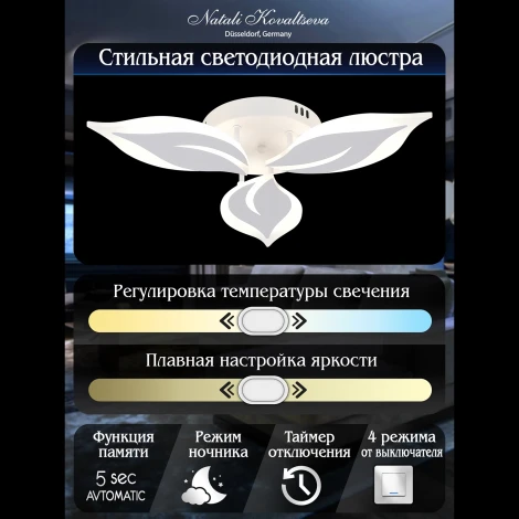 Потолочная люстра Natali Kovaltseva Sirius LED LAMPS 81164