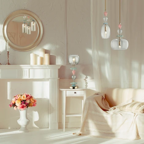 Интерьерная настольная лампа Odeon Light Bizet 4855/1T (220V, выключатель, шар)