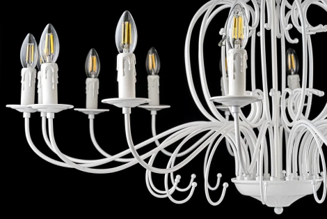 Подвесная люстра Arti Lampadari Amaro E 1.1.16 W (220V, на цепи, подсвечник, свеча)