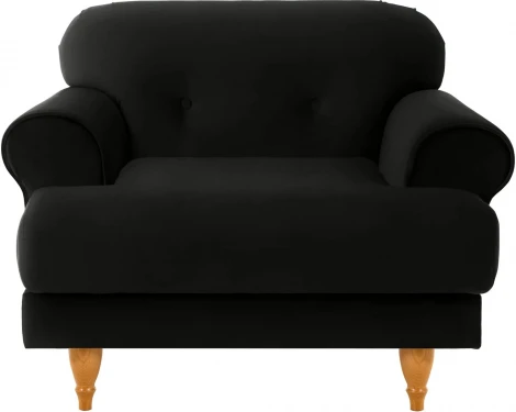 Кресло Italia ОГОГО (арт.339908), (Ткань/Черный)